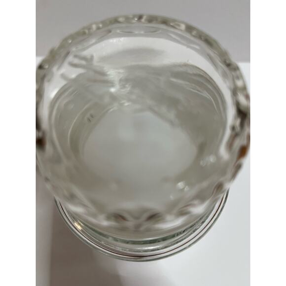 Anchor Hocking Planters Mr. Peanut Glass Jar w‎ Lid Wheat Pattern 1982 - Picture 3 of 4